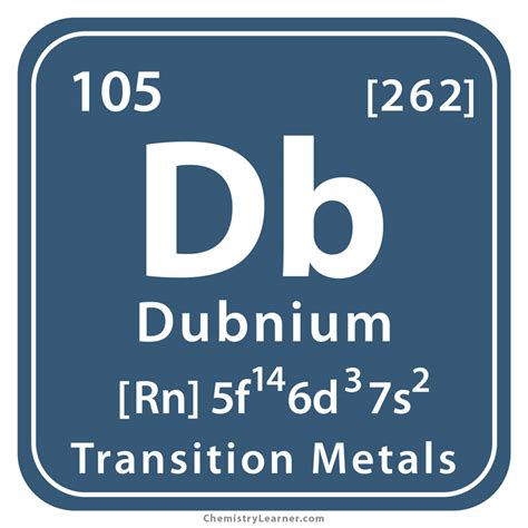 Dubnium .